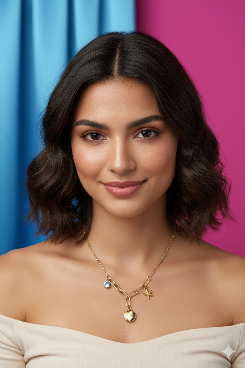 Anti-Tarnish Crystal Chain