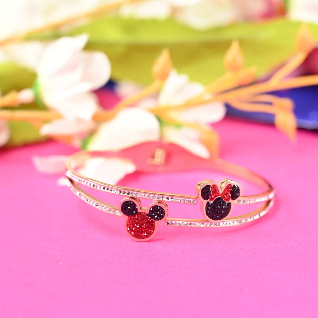 Mickey & Minnie Sparkling Love Bracelet