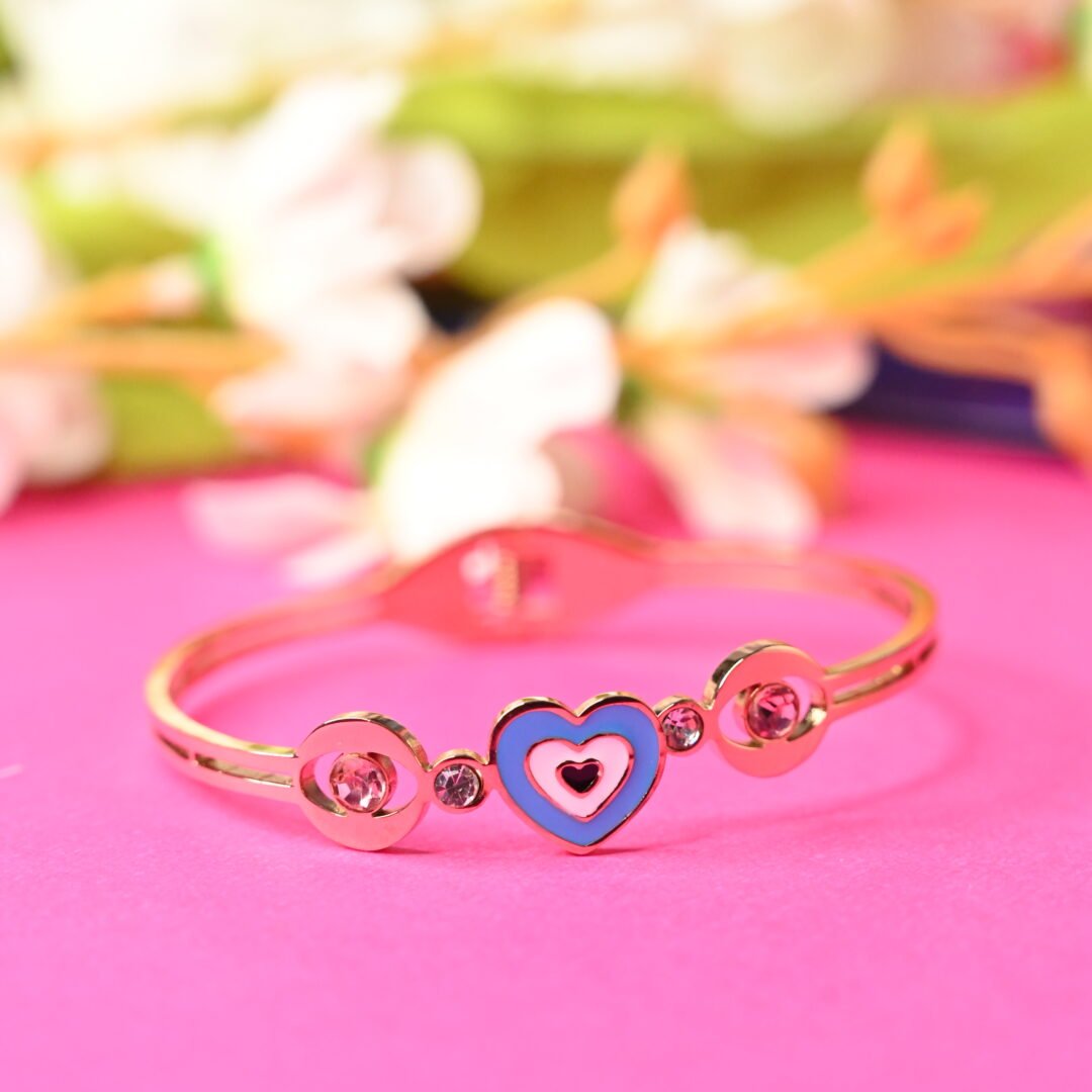 Triple Heart Crystal Love Bracelet